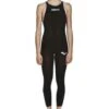 Arena Powerskin R-EVO+ Open Water Women Wettkampfanzug Full Body, Closed Back - 28 Black/fluo Yellow