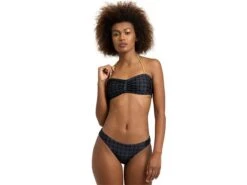 Arena 50th Anniversary Bandeau Bikini 50 Jahre Kollektion - 42 Black Multi/gold -Schwimmausrüstung Geschäft 50th20Anniversary20Bandeau20Bikini bkmultig 3