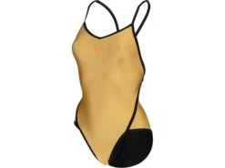 Arena 50th Anniversary Gold Badeanzug Diamond Back 50 Jahre Kollektion - 38 Gold/black