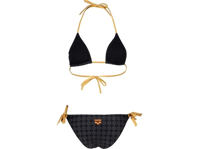 Arena 50th Anniversary Triangle Bikini 50 Jahre Kollektion - 38 Black Multi/gold 4 Arena 50th Anniversary Triangle Bikini 50 Jahre Kollektion - 38 Black Multi/gold – Bild 2