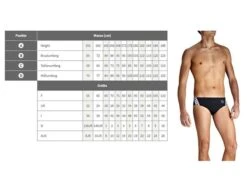 Arena Mizu Brief Badehose - 3 Black/multi 9 Arena Mizu Brief Badehose - 3 Black/multi -Schwimmausrüstung Geschäft Barring20Squared20Badehose 11 2