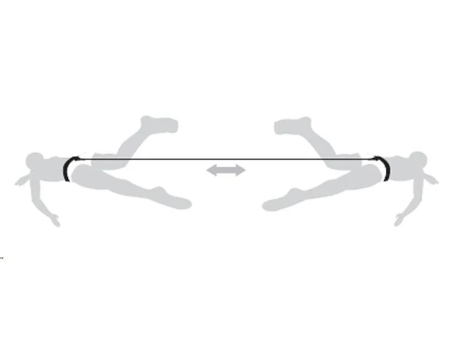 Mad Wave Belt Trainer Two Side Latex 2.4 M 3 Mad Wave Belt Trainer Two Side Latex 2.4 M – Bild 2