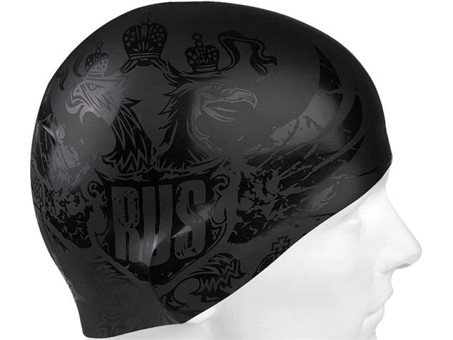 Mad Wave Black Russia Silikon Badekappe Black 3 Mad Wave Black Russia Silikon Badekappe Black