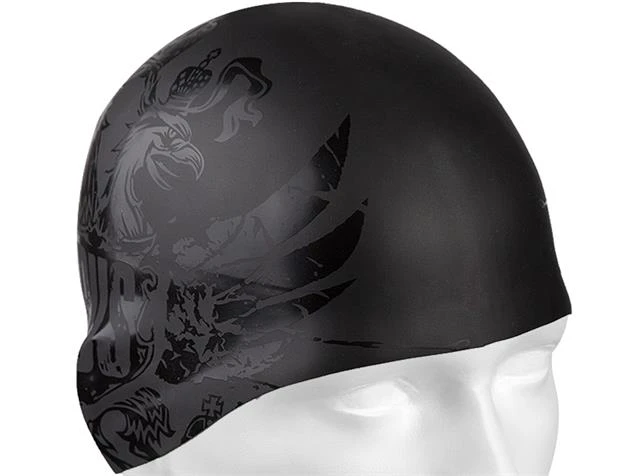 Mad Wave Black Russia Silikon Badekappe Black 4 Mad Wave Black Russia Silikon Badekappe Black – Bild 2