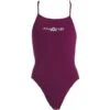 Amanzi Bordeaux Girl Badeanzug Tie Back - 140 (10) -Schwimmausrüstung Geschäft Bordeaux20Girl20Badeanzug 1