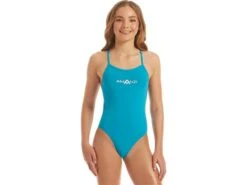 Schwimmausrüstung Geschäft 34 Amanzi Calypso Girl Badeanzug Tie Back - 140 (10)