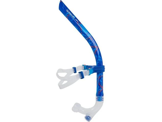 Speedo Centre Snorkel Front-Schnorchel Blue Flame/orange 3 Speedo Centre Snorkel Front-Schnorchel Blue Flame/orange