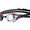 Arena Cobra Core Swipe Mirror Schwimmbrille Silver/red Wine