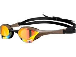 Arena Cobra Ultra Swipe Mirror Schwimmbrille Yellow Copper/choco