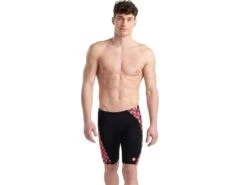 Arena Crazy Allover Panel Jammer Badehose - 3 Black/multi -Schwimmausrüstung Geschäft Crazy20Allover20Panel20Jammer20Badehose blackimult 3