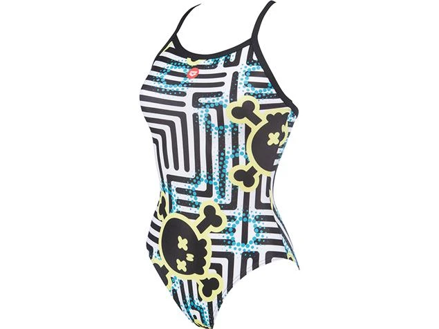 Arena Crazy Labyrinth Badeanzug Light Drop Back - 32 Black/multi 3 Arena Crazy Labyrinth Badeanzug Light Drop Back - 32 Black/multi