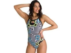 Arena Crazy Labyrinth Badeanzug Light Drop Back - 32 Black/multi 11 Arena Crazy Labyrinth Badeanzug Light Drop Back - 32 Black/multi -Schwimmausrüstung Geschäft Crazy20Labyrinth20Badeanzug blkmul 4