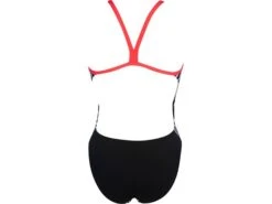 Arena Crazy Make Up Badeanzug Challenge Back - 38 Black/fluo Red -Schwimmausrüstung Geschäft Crazy20Make20Up20Badeanzug blackflred 3