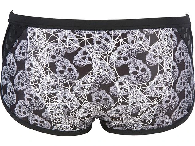 Arena Crazy Pop Skulls Low Waist Badehose - 3 Black/multi 5 Arena Crazy Pop Skulls Low Waist Badehose - 3 Black/multi – Bild 3