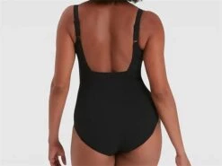 Speedo CrystallLux Printed Shaping Badeanzug Shape Comprex - 42 Black/white -Schwimmausrüstung Geschäft CrystallLux20Printed20Shaping20Badeanzug bkwhite 3