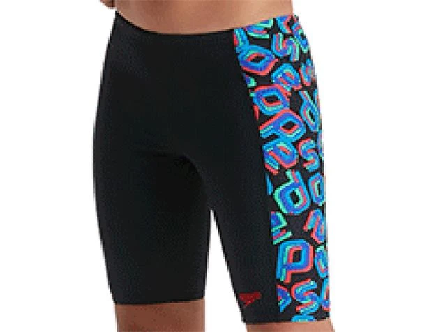 Speedo Digi Allover Panel Jammer Jungen Badehose Eco Endurance+ - 152 Black/red 3 Speedo Digi Allover Panel Jammer Jungen Badehose Eco Endurance+ - 152 Black/red