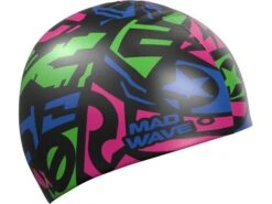 Mad Wave Digitals Silikon Badekappe Multi