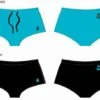 Mad Wave Drag Shorts Reversible Turquoise Widerstandshose - XS -Schwimmausrüstung Geschäft Drag20Shorts20Reversible20turquoise