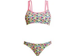 Funkita Bye Birdie Ladies Schwimmbikini Criss Cross Top + Hipster Brief - 34 (8)