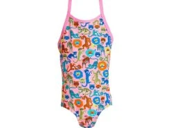 Funkita Feline Fiesta Toddler Girls Badeanzug Printed - 116 (5)