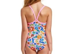 Funkita Feline Fiesta Toddler Girls Badeanzug Printed - 116 (5) -Schwimmausrüstung Geschäft FG01T FELINE FIESTA 03