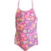Funkita Nursery Rhyme Toddler Girls Badeanzug Printed - 128 (6) -Schwimmausrüstung Geschäft FG01T NURSERY RHYME 01