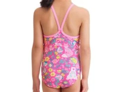 Funkita Nursery Rhyme Toddler Girls Badeanzug Printed - 128 (6) -Schwimmausrüstung Geschäft FG01T NURSERY RHYME 03