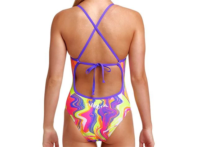 Funkita Run Wild Girls Badeanzug Tie Me Tight - 140 (8) 4 Funkita Run Wild Girls Badeanzug Tie Me Tight - 140 (8) – Bild 2