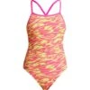 Funkita Snow Caps Girls Badeanzug Tie Me Tight - 152 (10) -Schwimmausrüstung Geschäft FKS001G SNOW CAPS 01