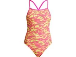 Funkita Snow Caps Girls Badeanzug Tie Me Tight - 152 (10)