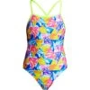 Funkita Swirl Stopper Girls Badeanzug Tie Me Tight - 152 (10) -Schwimmausrüstung Geschäft FKS001G SWIRL STOPPER 01