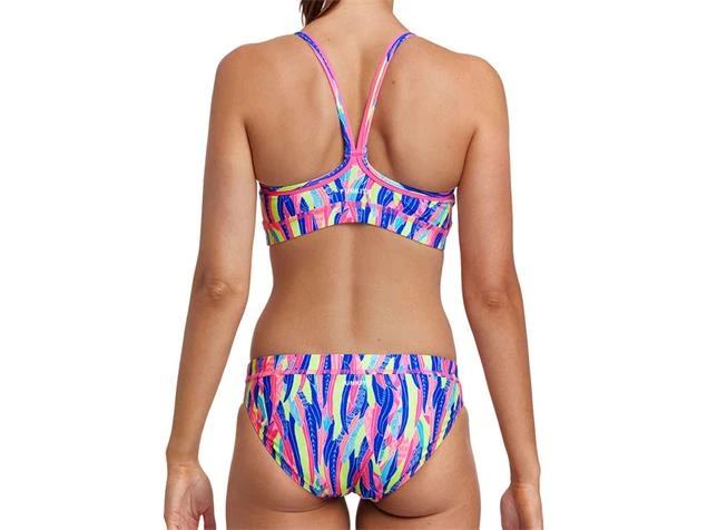 Funkita Wing Tips Ladies Schwimmbikini Sports Top + Sports Brief - 36 (10) 4 Funkita Wing Tips Ladies Schwimmbikini Sports Top + Sports Brief - 36 (10) – Bild 2