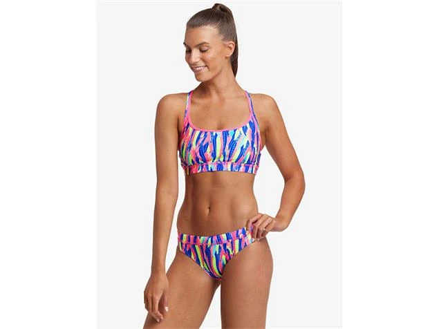 Funkita Wing Tips Ladies Schwimmbikini Sports Top + Sports Brief - 36 (10) 5 Funkita Wing Tips Ladies Schwimmbikini Sports Top + Sports Brief - 36 (10) – Bild 3
