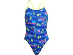 Funkita Eco Cadi Shack Girls Badeanzug Single Strap - 164 (12)