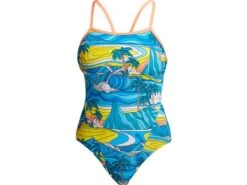 Funkita Summer Bay Ladies Badeanzug Eco Single Strap - 34 (8)