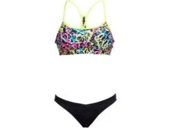 Funkita Messed Up Ladies Schwimmbikini Swim Crop Top + Hipster Brief - 34 (8)
