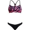 Funkita Ze Pink Ladies Schwimmbikini Swim Crop Top + Hipster Brief - 40 (14) -Schwimmausrüstung Geschäft FKS037L ZE PINK 01