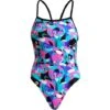 Funkita Eco Swan Around Ladies Badeanzug Single Strength - 34 (8) -Schwimmausrüstung Geschäft FKS045L SWAN AROUND 01