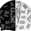 Funky Trunks Funky FNKY Silikon Badekappe -Schwimmausrüstung Geschäft FNKY20Silikon20Badekappe