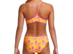 Funkita Pineapple Punch Girls Schwimmbikini Racerback - 164 (12) -Schwimmausrüstung Geschäft FS02G PINEAPPLE PUNCH 02