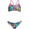 Funkita Rat Pack Girls Schwimmbikini Racerback - 164 (12) -Schwimmausrüstung Geschäft FS02G RAT PACK 01