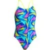 Funkita Air Lift Girls Badeanzug Diamond Back - 176 (14)