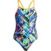 Funkita Kickflip Girls Badeanzug Diamond Back - 152 (10)