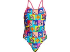 Funkita Rat Pack Girls Badeanzug Diamond Back - 140 (8)