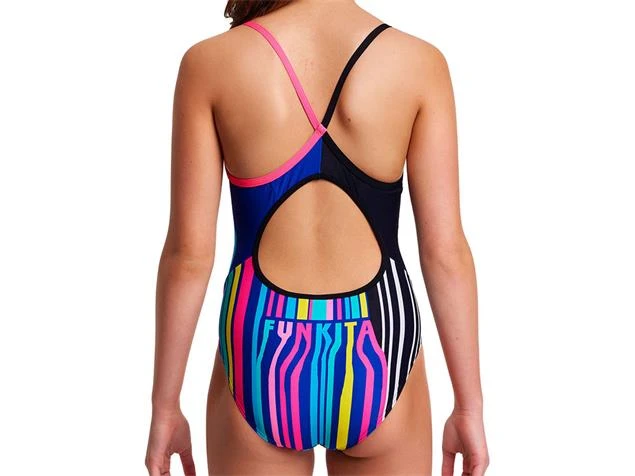 Funkita Zorse Code Girls Badeanzug Diamond Back - 152 (10) 4 Funkita Zorse Code Girls Badeanzug Diamond Back - 152 (10) – Bild 2