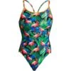Funkita Jungle Bungle Ladies Badeanzug Diamond Back - 34 (8) -Schwimmausrüstung Geschäft FS11L JUNGLE BUNGLE 01