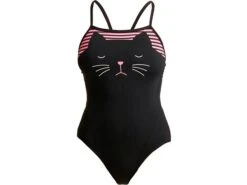Funkita Crazy Cat Ladies Badeanzug Single Strap - 34 (8)
