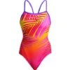 Funkita Beach Sunset Ladies Badeanzug Single Strap - 34 (8) 1 Funkita Beach Sunset Ladies Badeanzug Single Strap - 34 (8) -Schwimmausrüstung Geschäft FS15L BEACH SUNSET 01