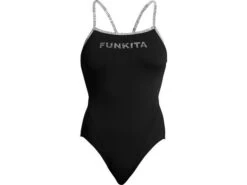 Funkita Black Current Ladies Badeanzug Single Strap - 40 (14)