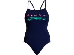 Funkita Flood Plain Ladies Badeanzug Single Strap - 40 (14)